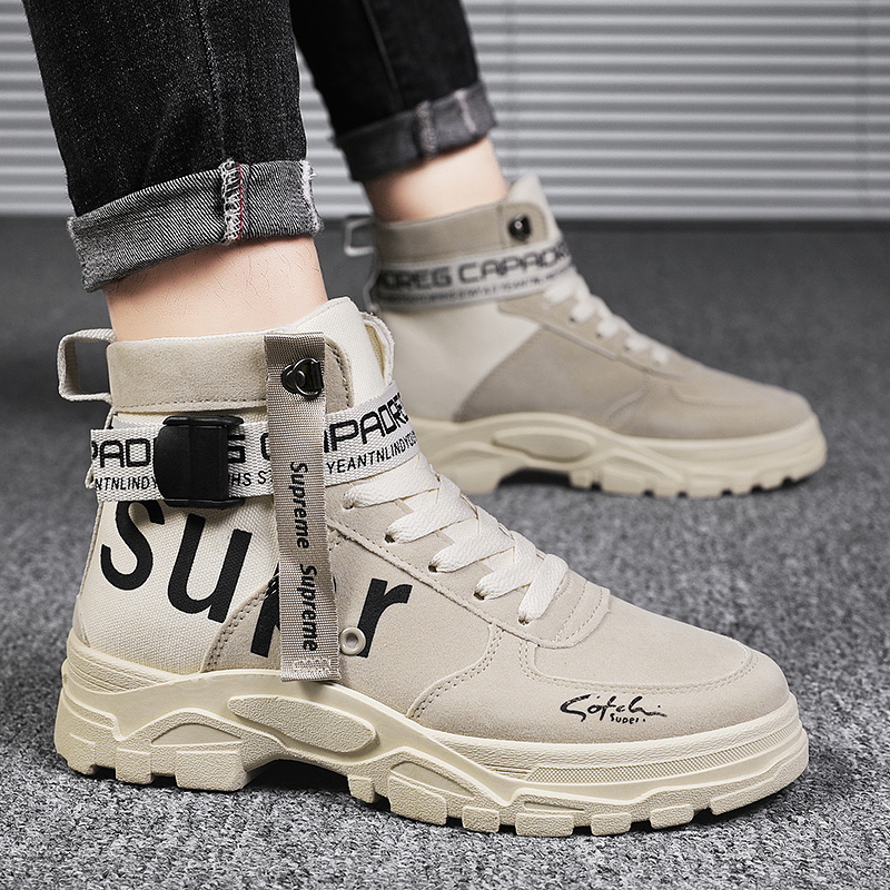 Men Shoes Ecco - Autumn High Top Outdoor Desert Casual