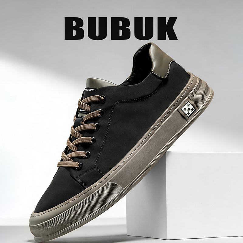 Men'S Shoes Comfortable Walking - Versatile Lace-Up Men's Sneakers, Trendy Business