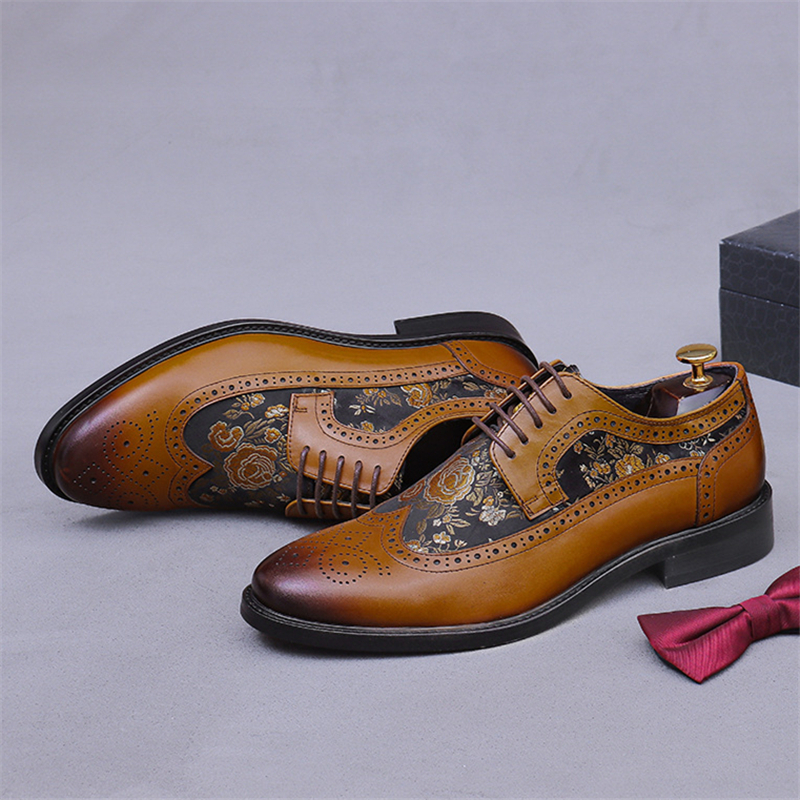 Men'S Shoes Dressy Casual - Men's Formal Dress Shoes Genuine Leather