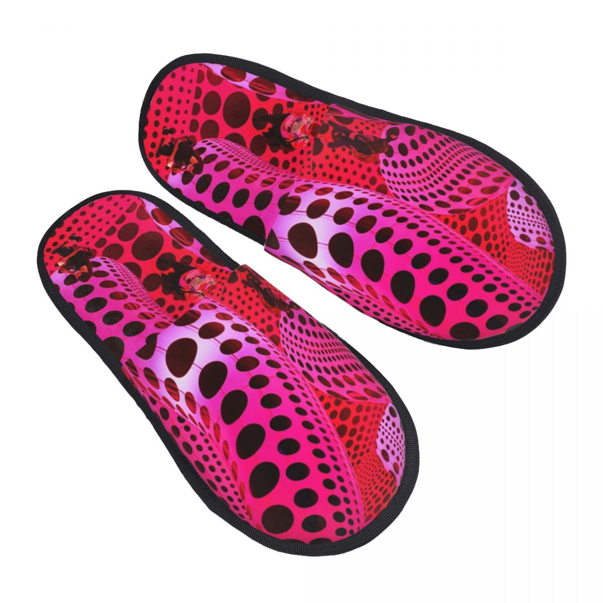 Men'S Shoes With Memory Foam - Custom Yayoi Kusama Soft Memory Foam