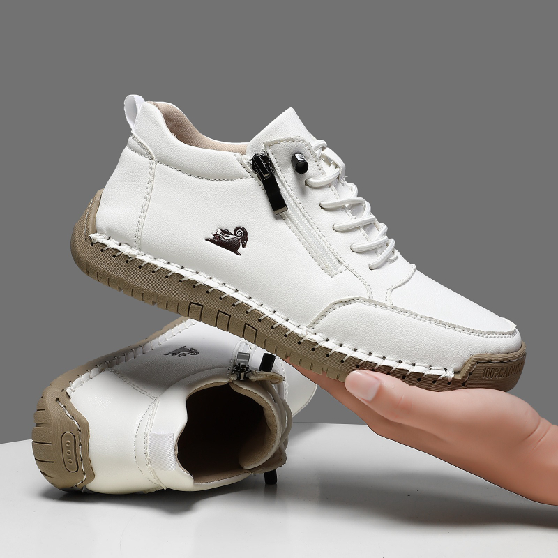 Men Shoes Ecco - Women's Sneakers Handmade Leather Casual Shoes