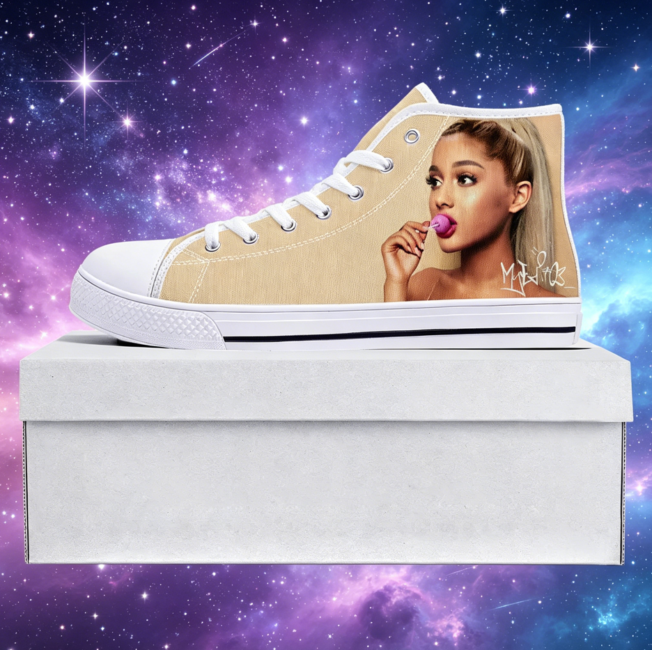 Ariana Grande Personalized Pat - Men'S Shoes Comfortable Walking บทวิจารณ์และราคา