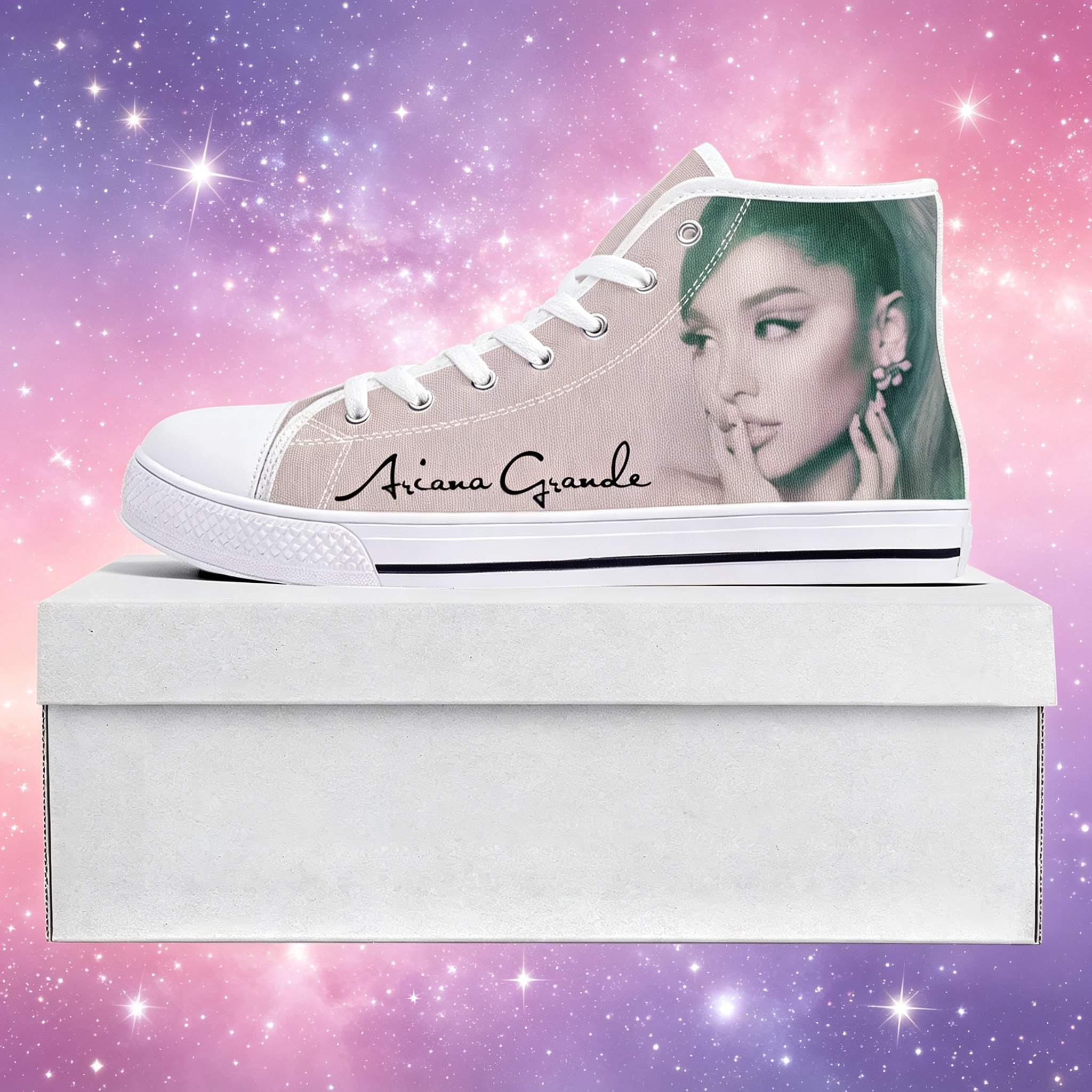 Ariana Grande Personalized Pat - Men'S Shoes Comfortable Walking บทวิจารณ์และราคา