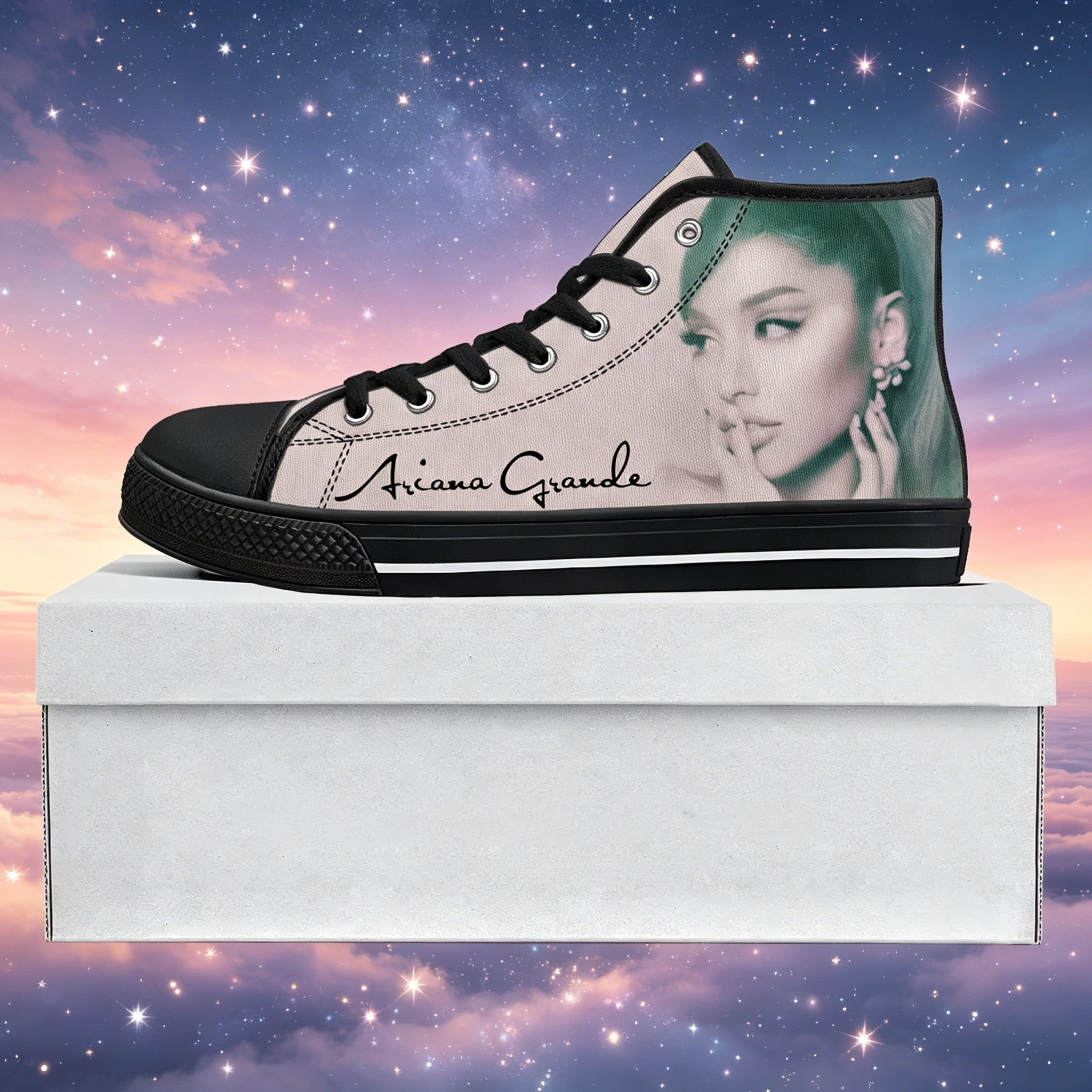 Ariana Grande Personalized Pat - Men'S Shoes Comfortable Walking บทวิจารณ์และราคา