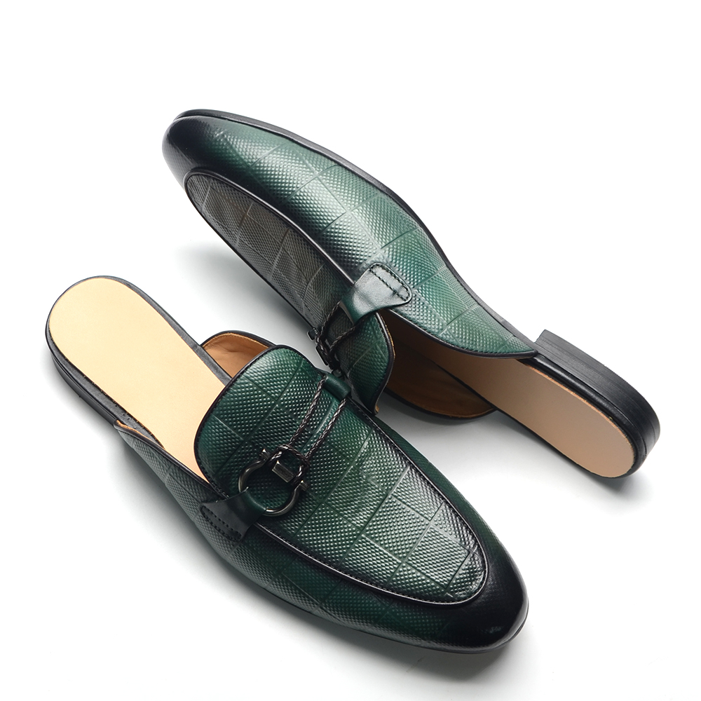 Men's Buckle Mule Slip on Back - Men'S Shoes Dressy Casual บทวิจารณ์และราคา