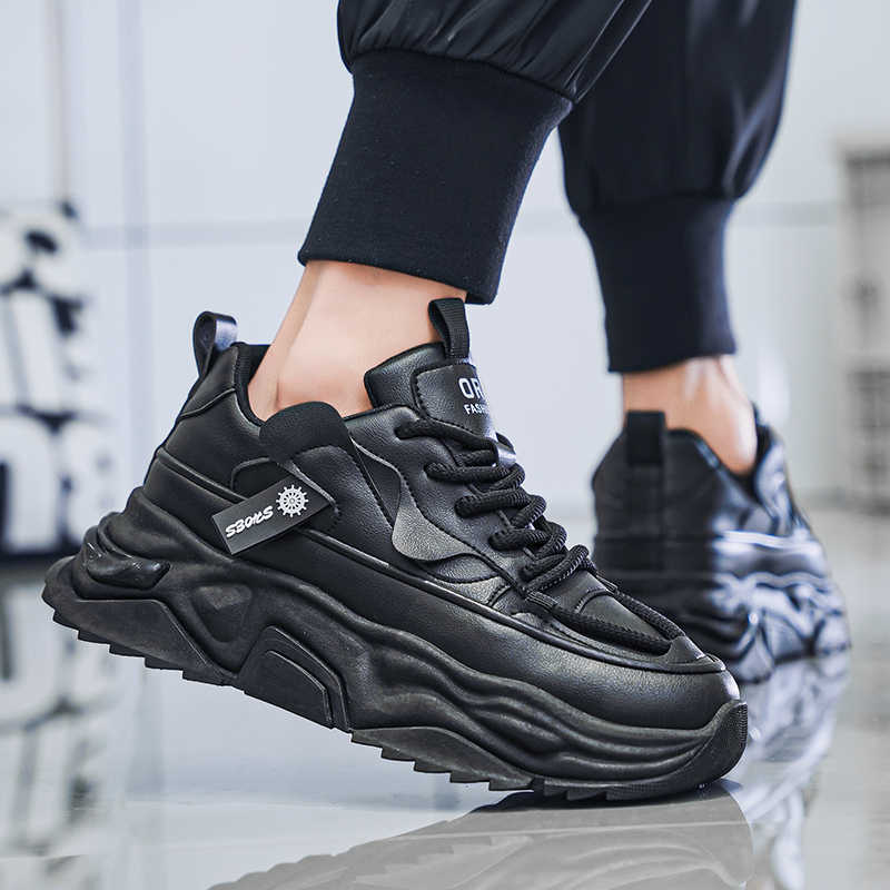 Black Platforme Tennis Man Spo - Men'S Shoes For Sale บทวิจารณ์และราคา