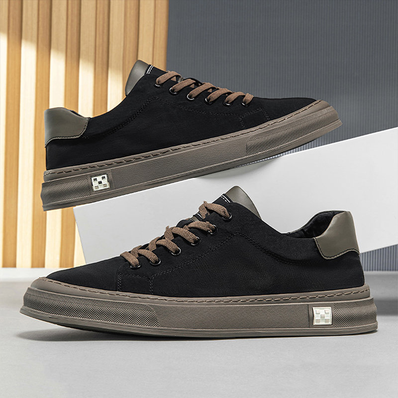 Versatile Lace-Up Men's Sneake - Men'S Shoes Comfortable Walking บทวิจารณ์และราคา