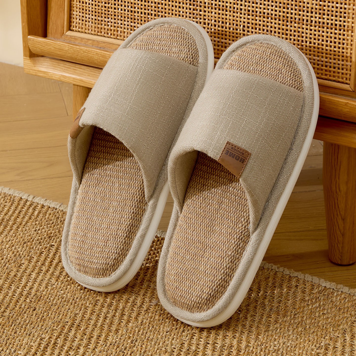 New Linen Women Slippers Comfo - Men'S Shoes Comfort บทวิจารณ์และราคา