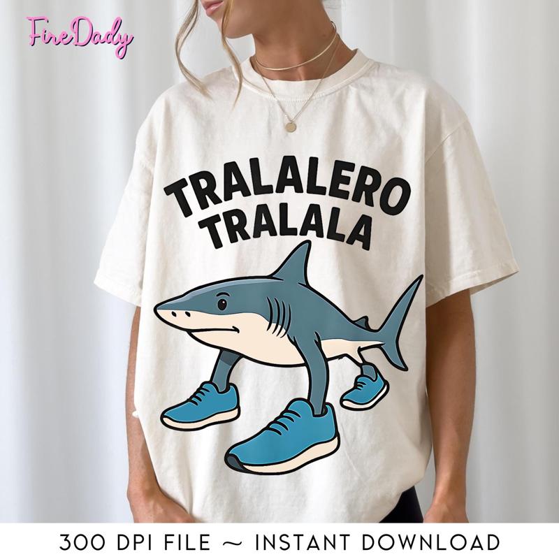 Tralalero Tralala Italian Brai - Men Shoes Png บทวิจารณ์และราคา