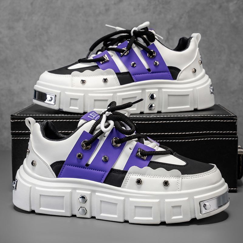 Cyberpunk Metal Decor Thick So - Men Shoes Must Have บทวิจารณ์และราคา