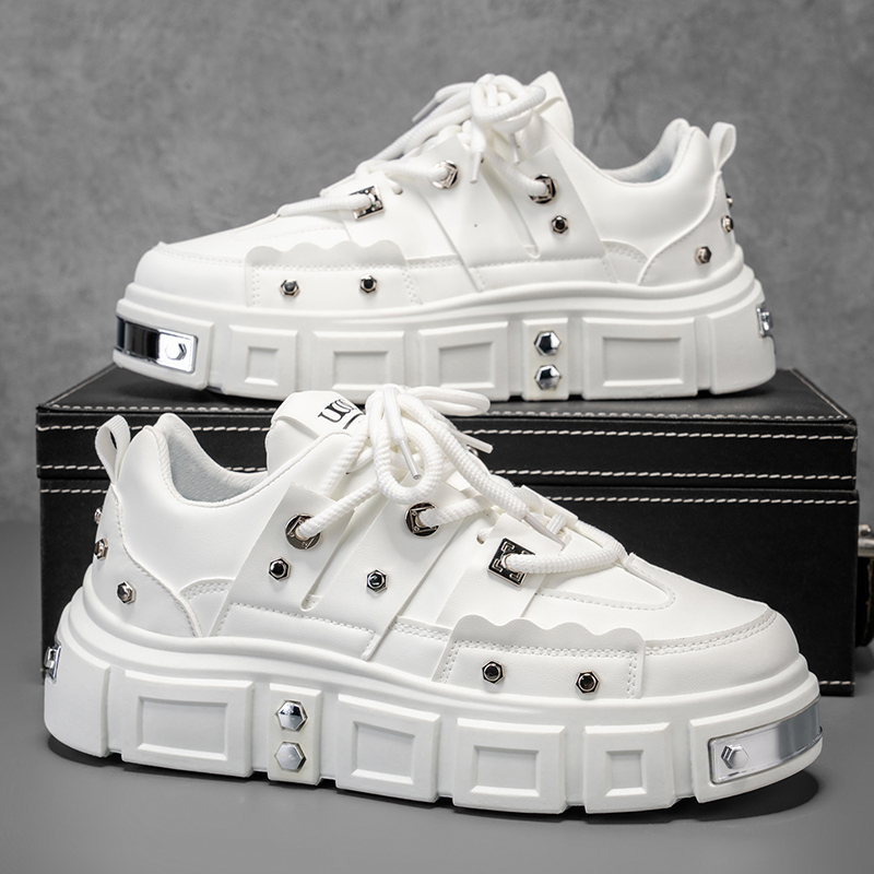 Cyberpunk Metal Decor Thick So - Men Shoes Must Have บทวิจารณ์และราคา