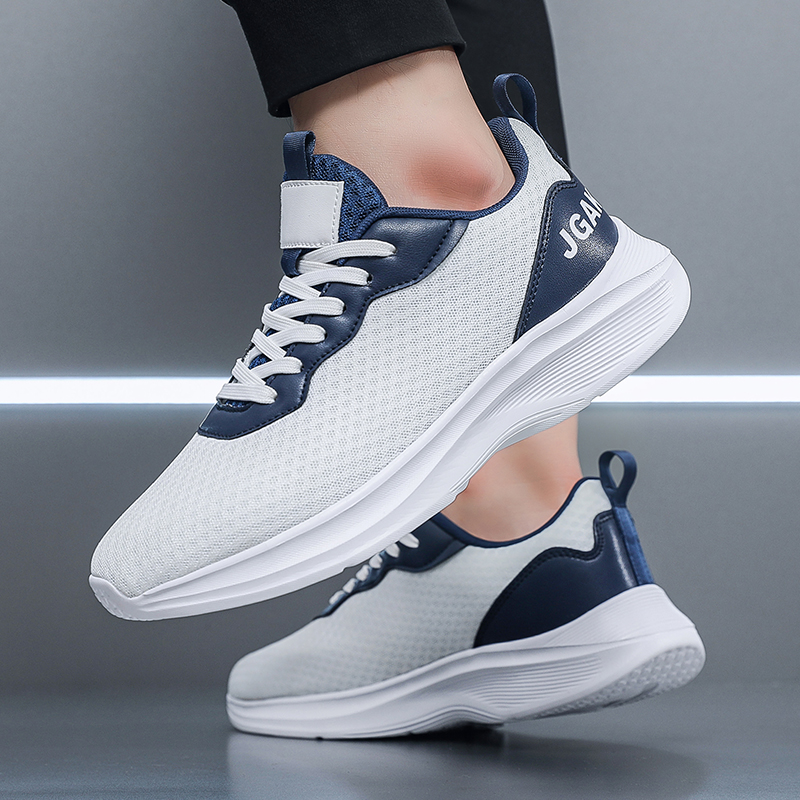 Ultra Light Mesh White Sneaker - Men Shoes Eu To Us บทวิจารณ์และราคา