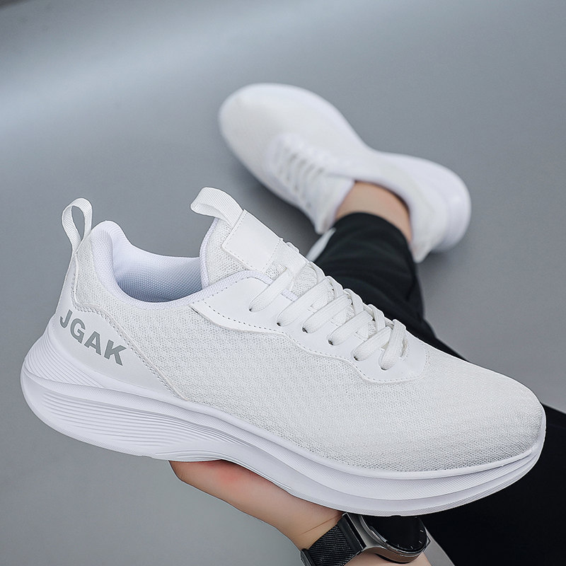 Ultra Light Mesh White Sneaker - Men Shoes Eu To Us บทวิจารณ์และราคา