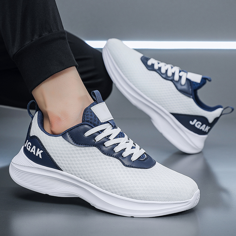 Ultra Light Mesh White Sneaker - Men Shoes Eu To Us บทวิจารณ์และราคา
