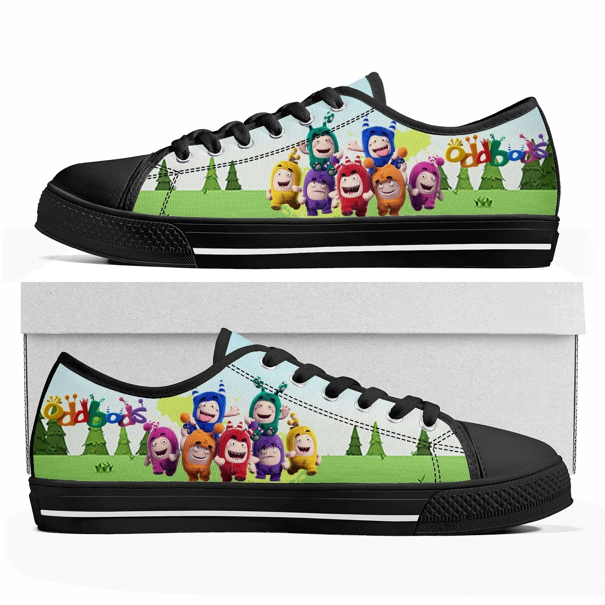 Oddbods Low Top Sneakers Women - Men Shoes Singapore บทวิจารณ์และราคา