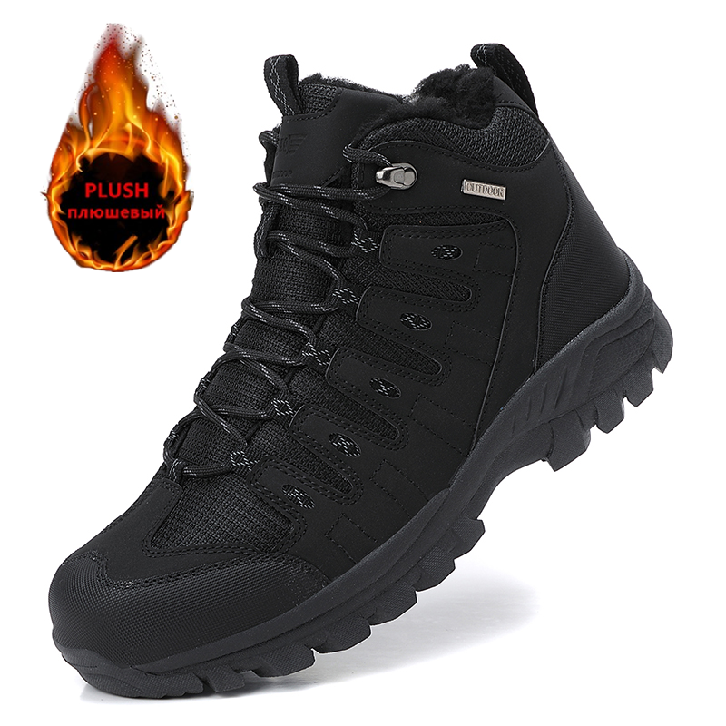 Winter Men's Boots Warm Plush  - Men Shoes Ecco บทวิจารณ์และราคา