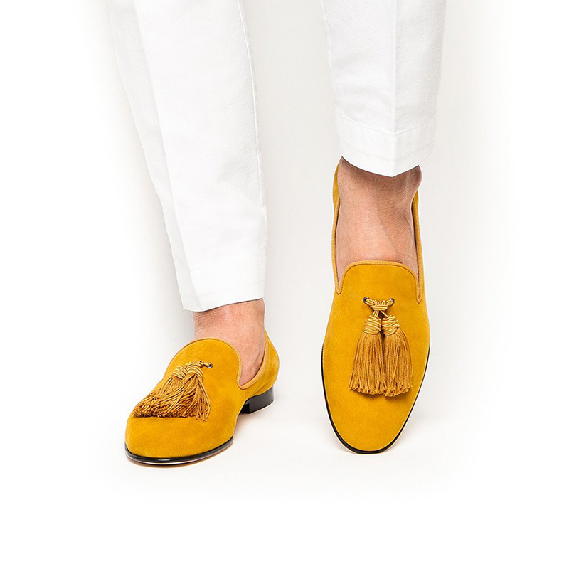 Piergitar Colorful Suede Belgi - Men'S Shoes Dressy Casual บทวิจารณ์และราคา