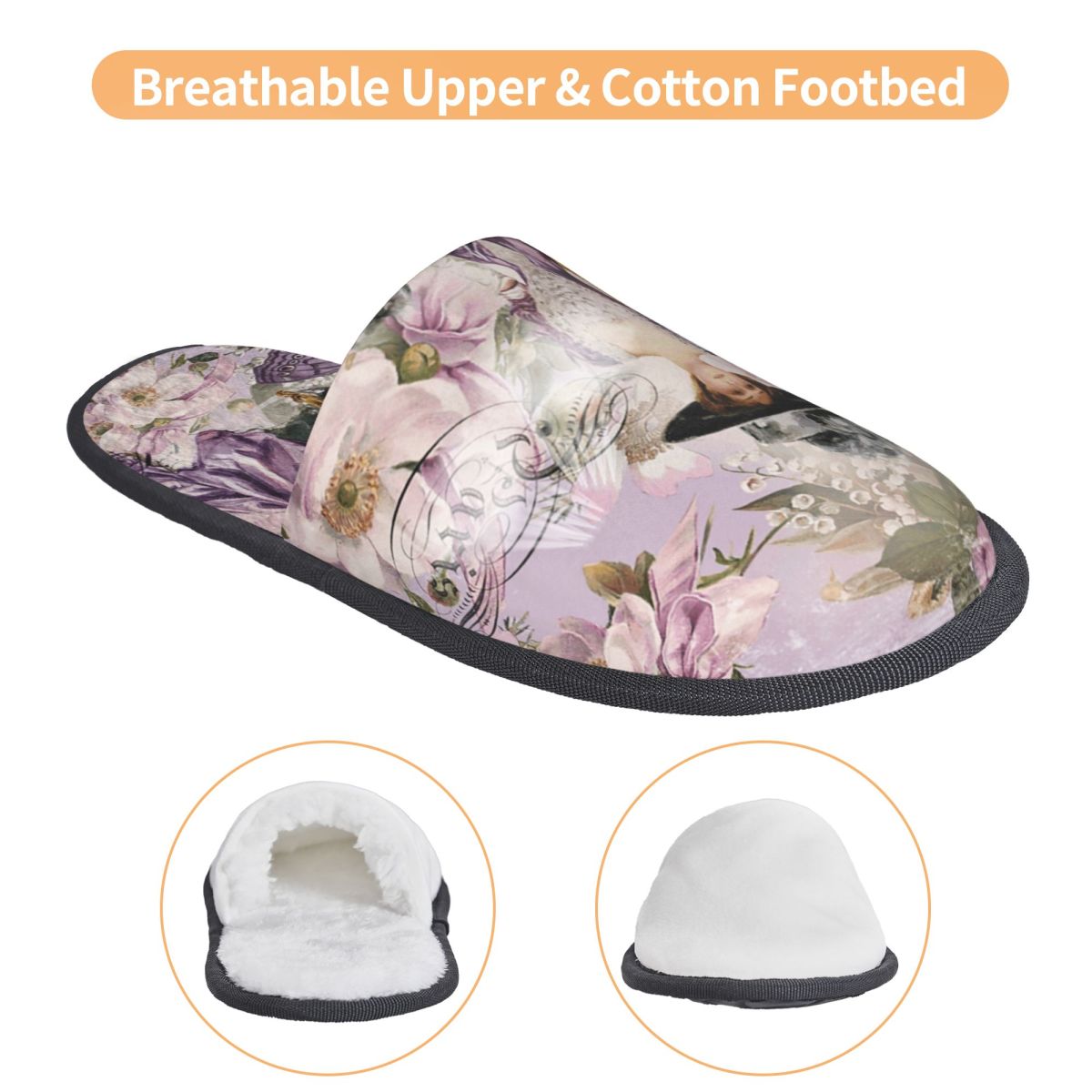 Print Victorian Angel House Sl - Men'S Shoes With Memory Foam บทวิจารณ์และราคา