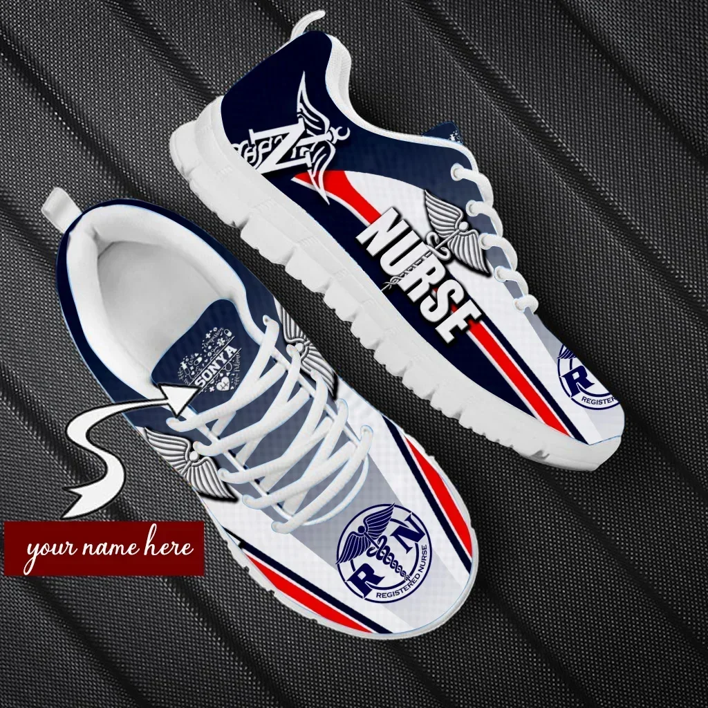 Doctor Nurse Print Design Snea - Men'S Shoes Comfortable Walking บทวิจารณ์และราคา