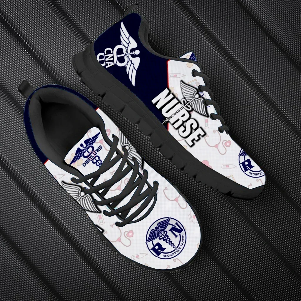 Doctor Nurse Print Design Snea - Men'S Shoes Comfortable Walking บทวิจารณ์และราคา