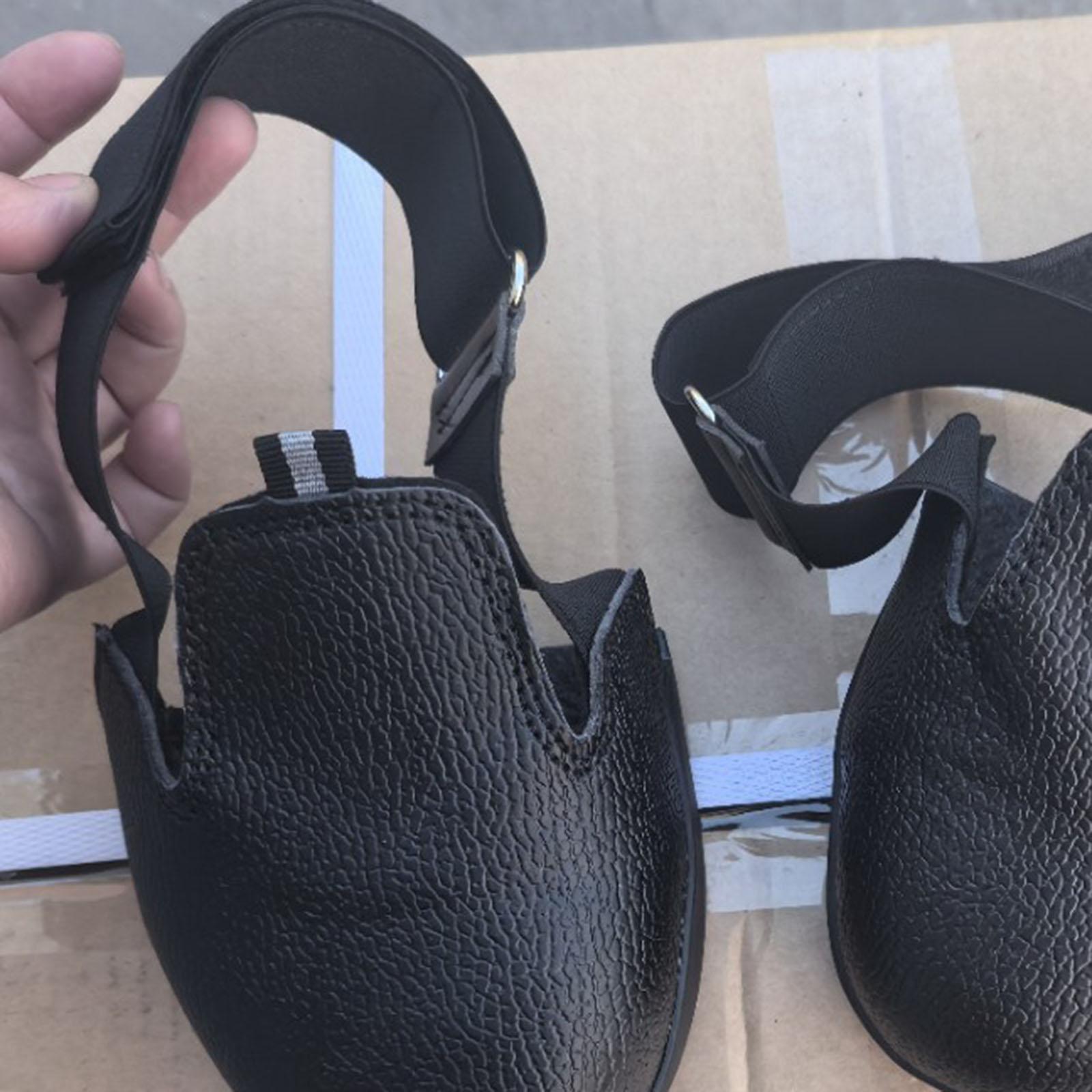 Toe Cap Safety Shoe Covers Uni - Men Shoes Eu To Us บทวิจารณ์และราคา