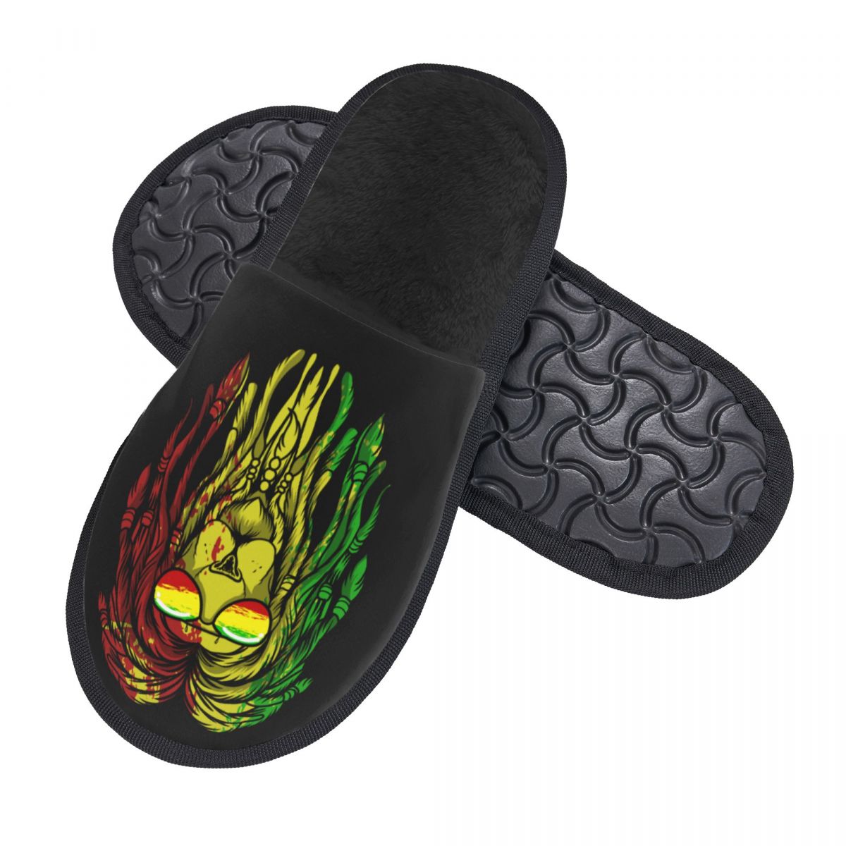 Custom Reggae Music Lion Jamai - Men'S Shoes With Memory Foam บทวิจารณ์และราคา