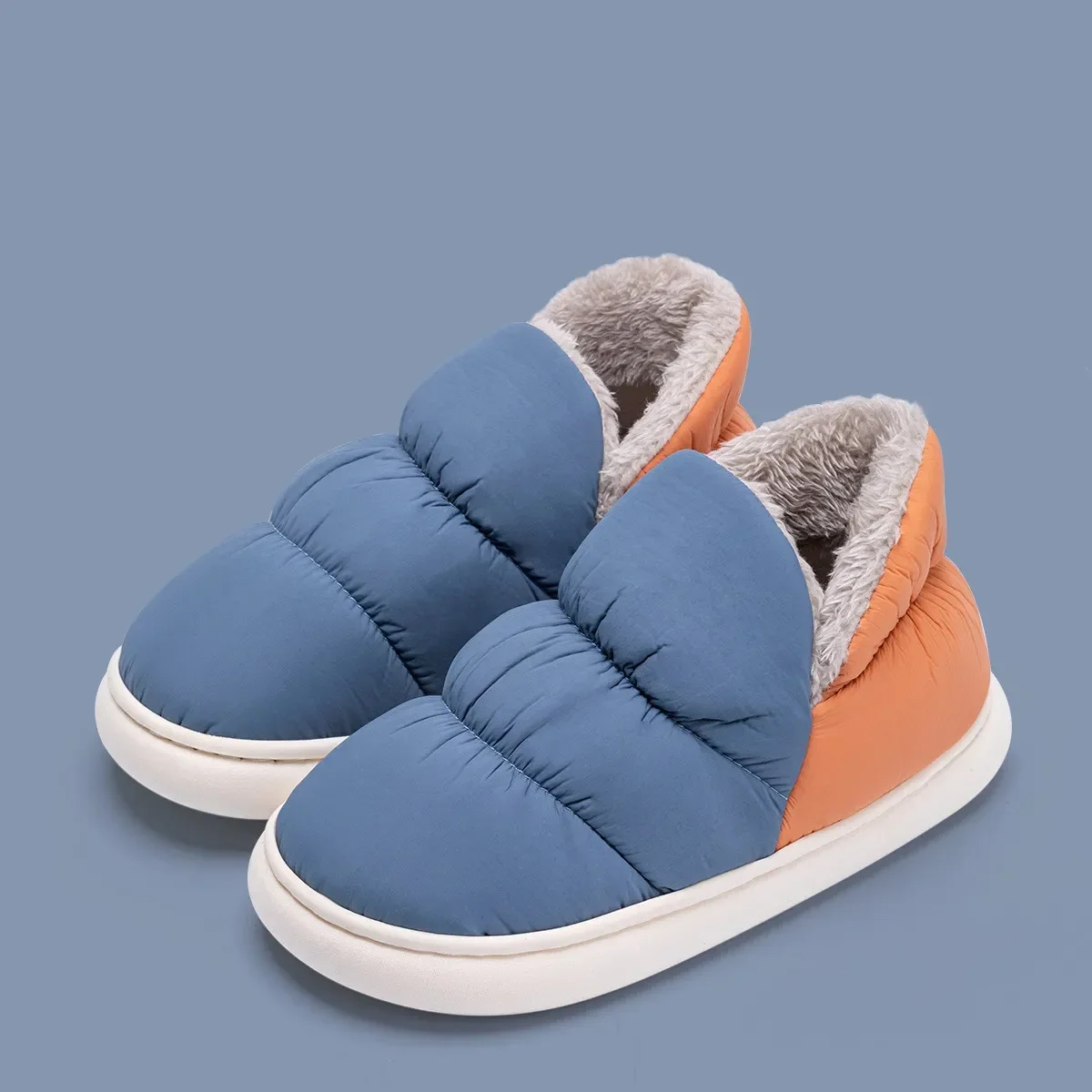 Women Men Slippers Winter Down - Men'S Shoes Comfort บทวิจารณ์และราคา
