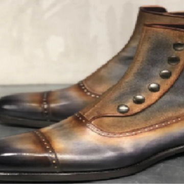 Men's Leather Suede Chelsea Bo - Men Shoes Ecco บทวิจารณ์และราคา