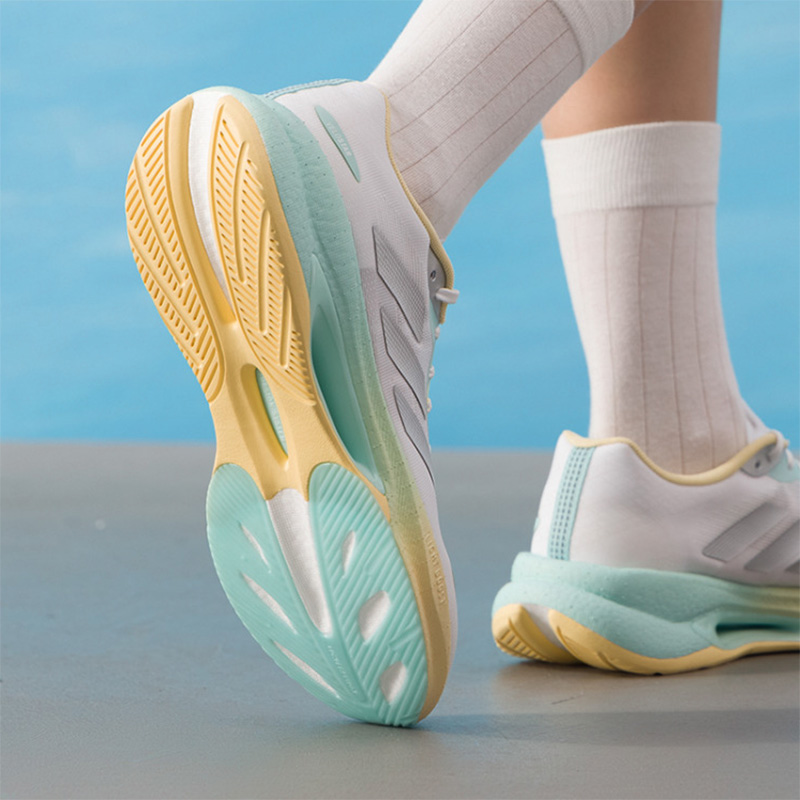 adidas  White Mint Yellow Mesh - Men Shoes Running Adidas บทวิจารณ์และราคา