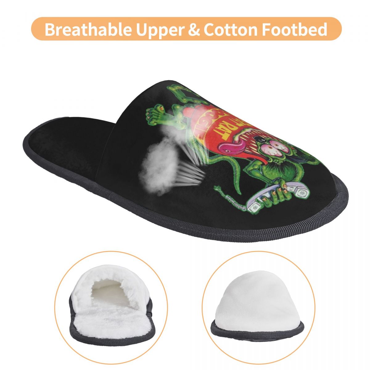 Custom Cartoon Animation Soft  - Men'S Shoes With Memory Foam บทวิจารณ์และราคา