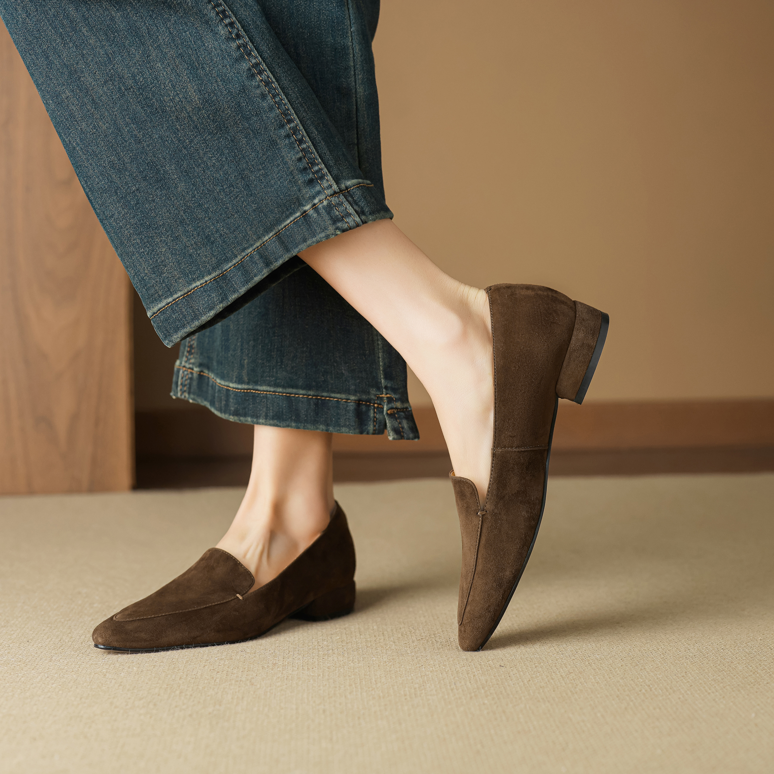 Genuine Leather Sheepskin 2.5c - Men'S Shoes Dressy Casual บทวิจารณ์และราคา