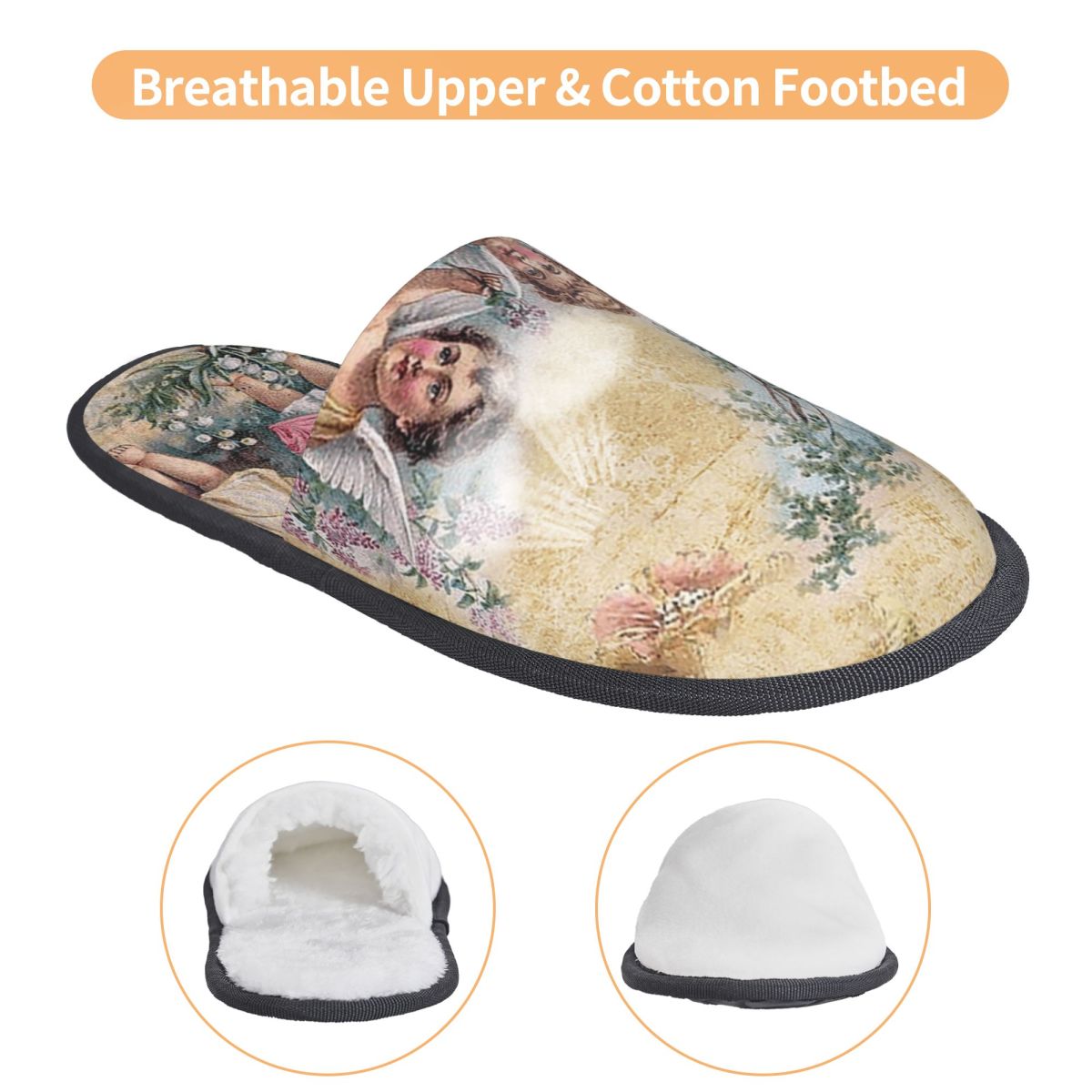 Custom Victorian Angel Soft Me - Men'S Shoes With Memory Foam บทวิจารณ์และราคา