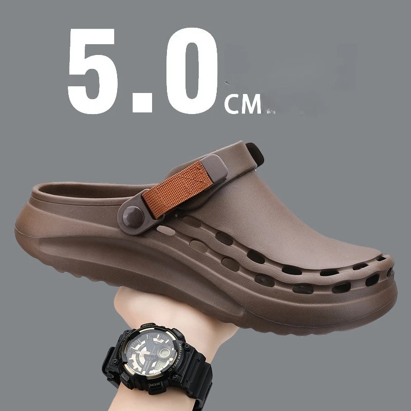 Quick-Dry EVA Solid Color Mens - Men'S Shoes Daily Use บทวิจารณ์และราคา
