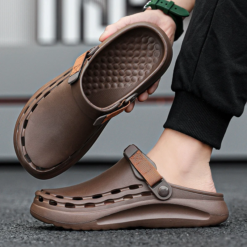 Quick-Dry EVA Solid Color Mens - Men'S Shoes Daily Use บทวิจารณ์และราคา