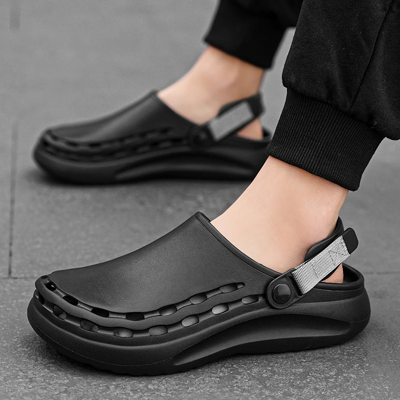 Quick-Dry EVA Solid Color Mens - Men'S Shoes Daily Use บทวิจารณ์และราคา