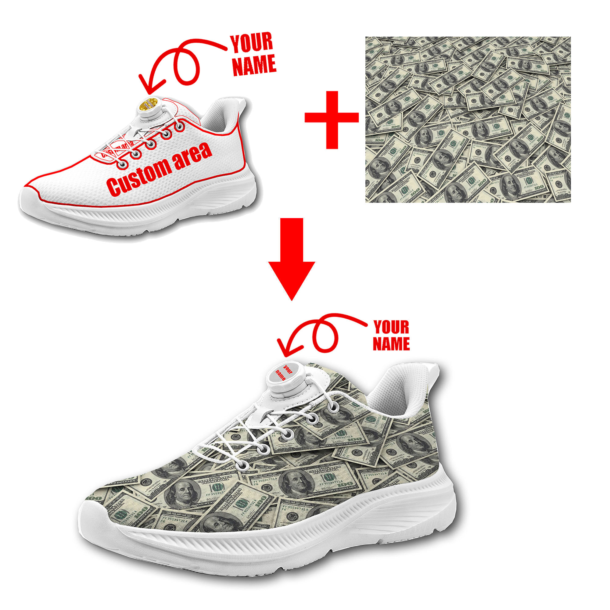 Custom Walking Shoes Men Woman - Men'S Shoes Comfortable Walking บทวิจารณ์และราคา