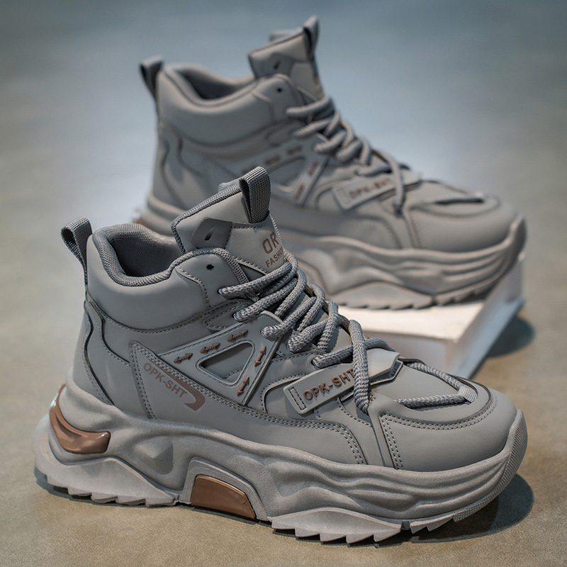 High Top Breathable Anti Slip  - Men'S Shoes For Sale บทวิจารณ์และราคา
