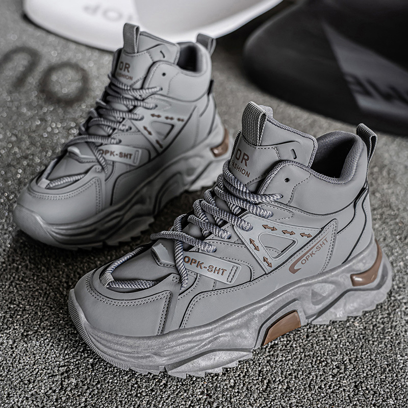 High Top Breathable Anti Slip  - Men'S Shoes For Sale บทวิจารณ์และราคา