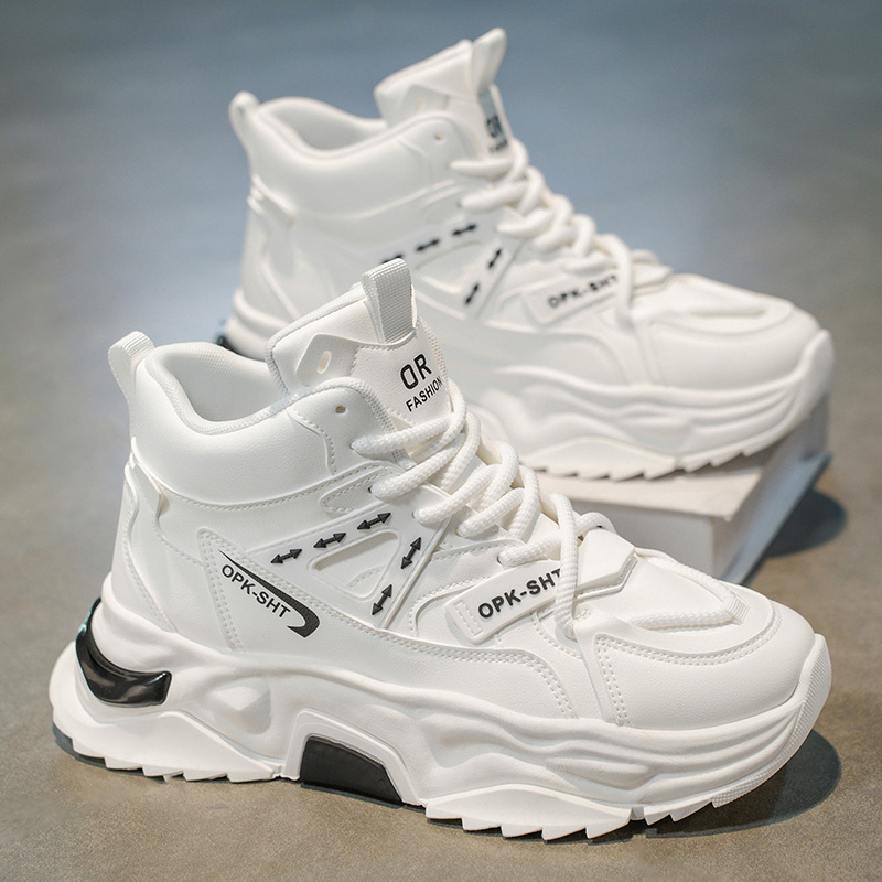 High Top Breathable Anti Slip  - Men'S Shoes For Sale บทวิจารณ์และราคา