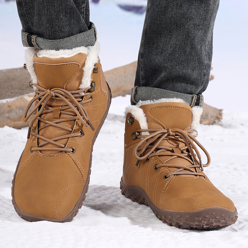 Outdoor Warm Wide Toe Barefoot - Men'S Shoes Comfortable Walking บทวิจารณ์และราคา