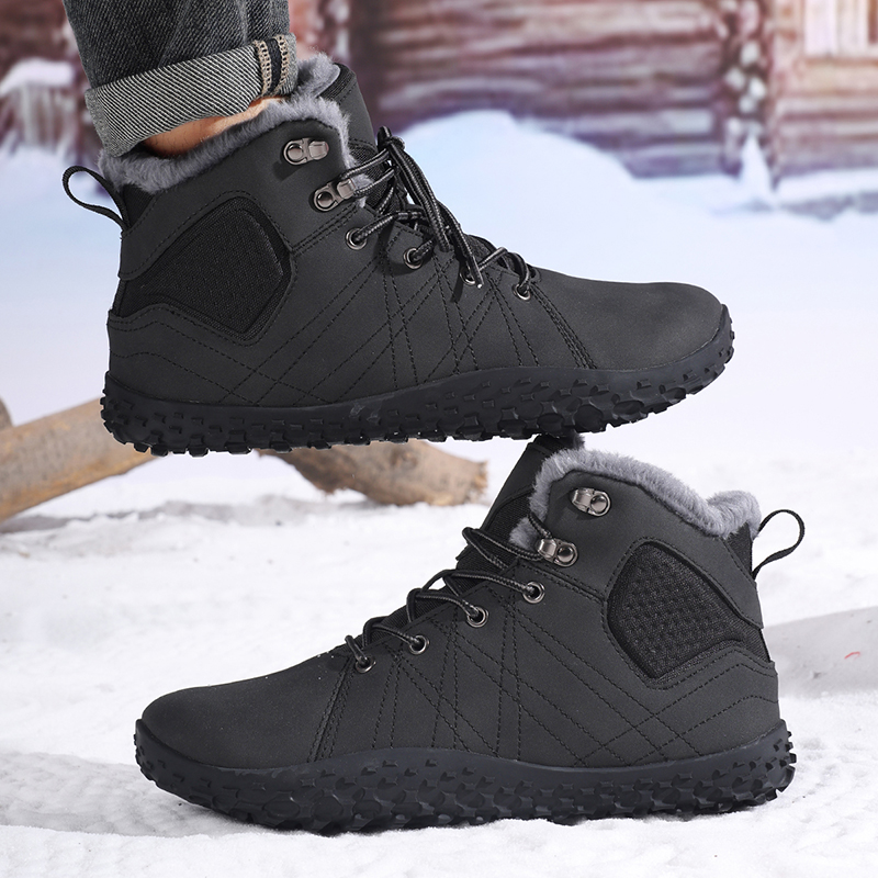 Outdoor Warm Wide Toe Barefoot - Men'S Shoes Comfortable Walking บทวิจารณ์และราคา