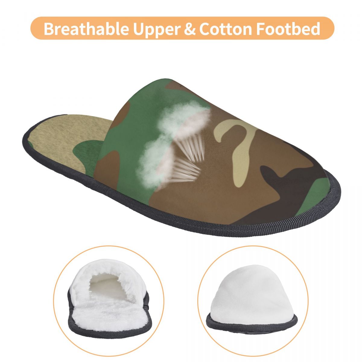 Custom Print  U.S Woodland Cam - Men'S Shoes With Memory Foam บทวิจารณ์และราคา