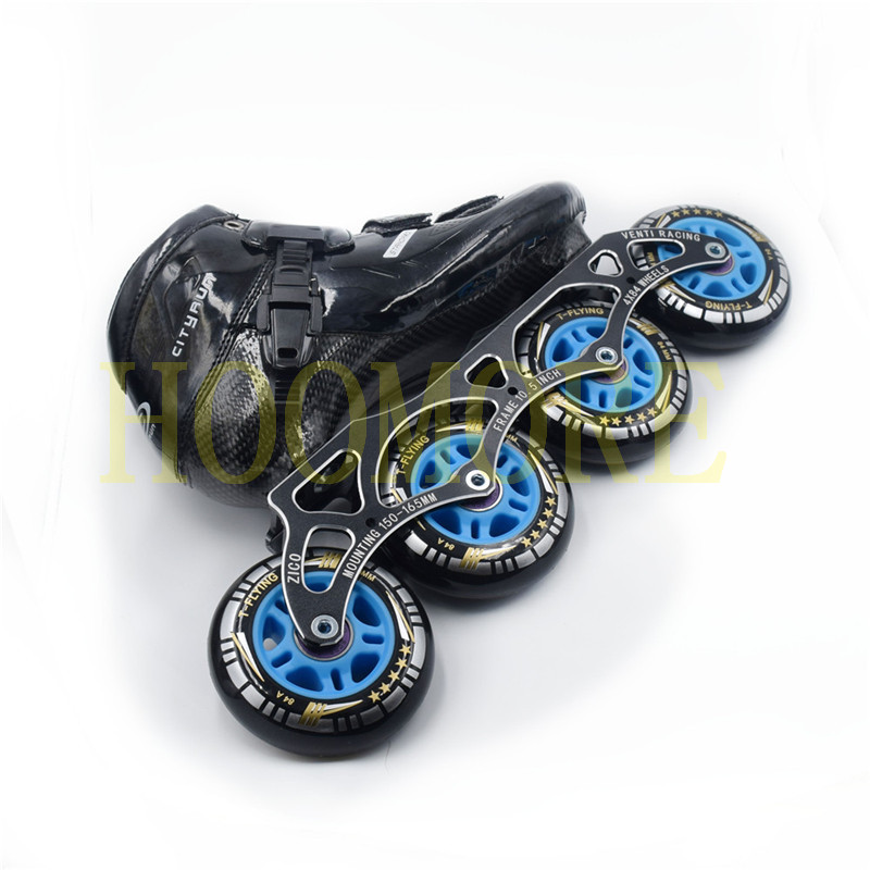 Kids Speed Skates Shoes 4X84mm - Men Shoes Eu To Us บทวิจารณ์และราคา