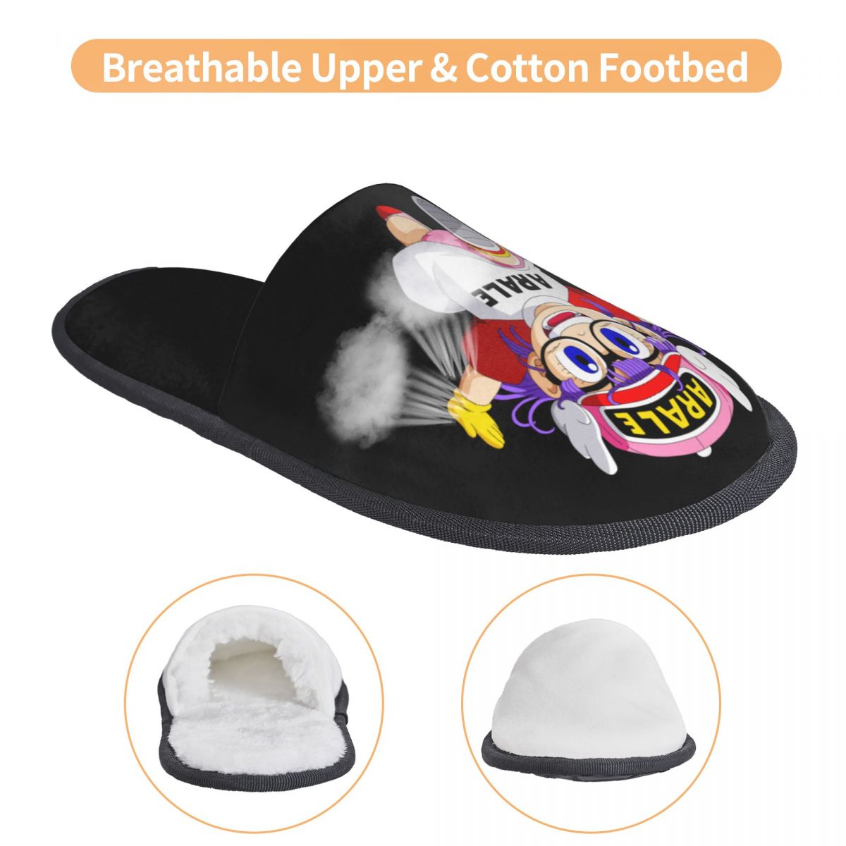 Arare Arale Purple Dr Slump Co - Men'S Shoes With Memory Foam บทวิจารณ์และราคา