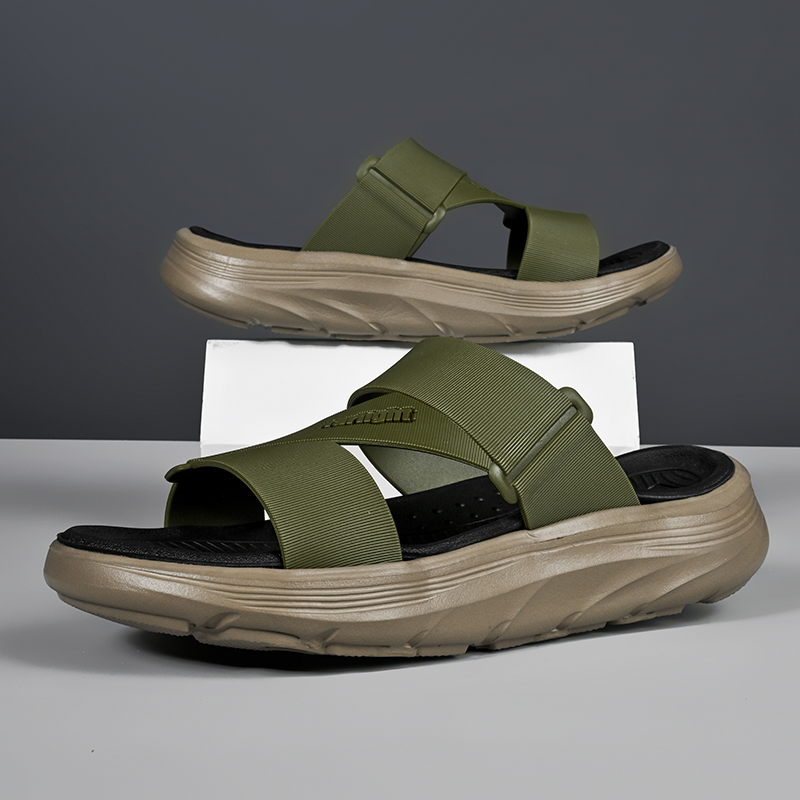Summer New Men's Sandals Outdo - Men'S Shoes Comfortable Walking บทวิจารณ์และราคา