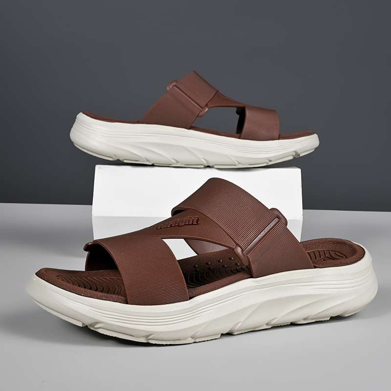 Summer New Men's Sandals Outdo - Men'S Shoes Comfortable Walking บทวิจารณ์และราคา
